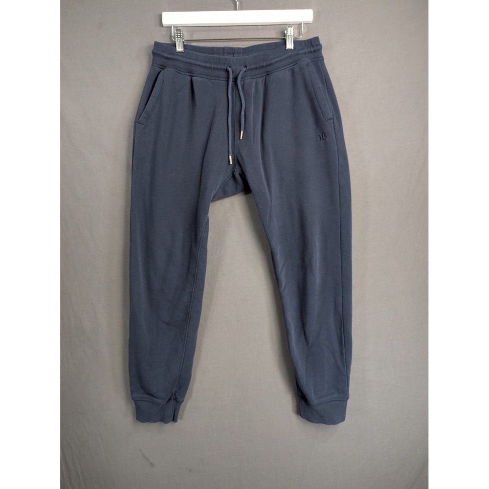 Hurley Mens Fleece Jogger Sweatpants Navy Blue Size Large 8539